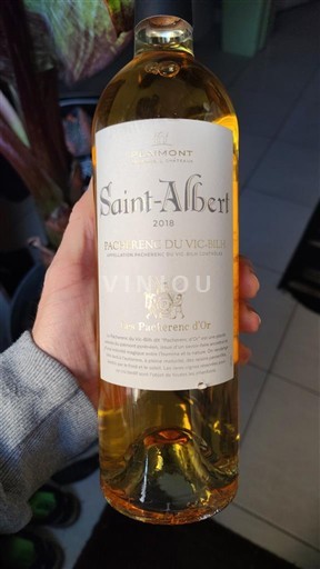 Tây Nam Pacherenc-du-vic-bilh Domaine Saint Mont Saint-Albert 2018