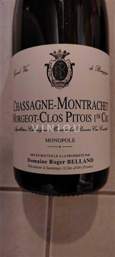 Burgundy Not Specified Premier Cru Domaine Roger Belland Morgeot-Clos Pitois Monopole 2023