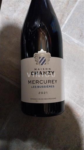 Bourgogne Mercurey Maison Chanzy Les Bussieres 2021