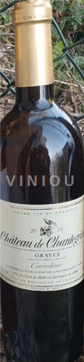 Bordeaux Graves Château Chantegrive Caroline 2010