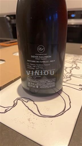 Šampanja Šampanjec Denis Salomon Histoire de Famille - Brut 2024