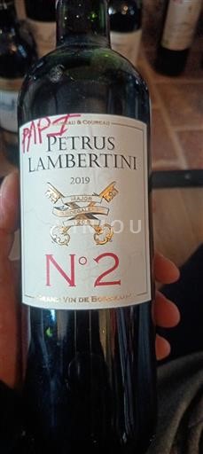 Bordeaux Petrus Lambertini N°2 2019