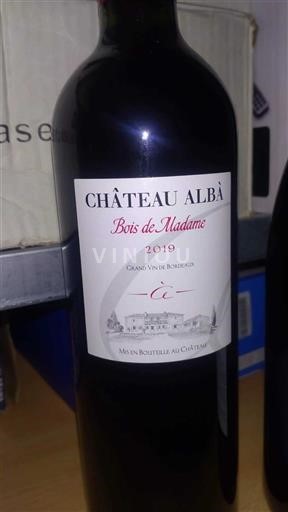 Bordeaux Château Albà Bois de Madame 2019