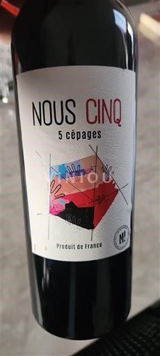 Languedoque Languedoc Nous Cinq 5 cépages Não Sazonado