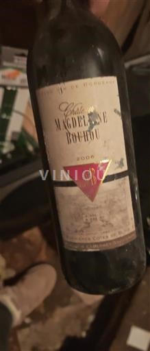 Bordeaux Blaye-côtes-de-bordeaux Château Magdeleine Bouhou 2006
