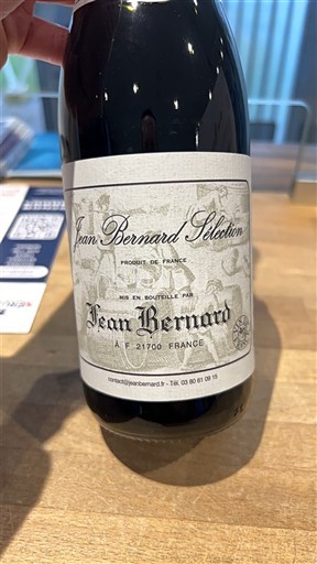 Burgundi Bourgogne Jean Bernard Sélection 2025