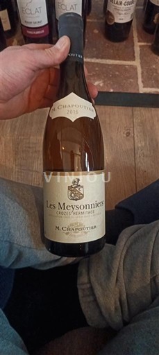 Thung lũng Rhône Crozes-hermitage M. Chapoutier Les Meysonniers 2016