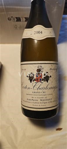 Burgundija Corton-charlemagne Grand Cru Jean-Pierre Maldant 2004