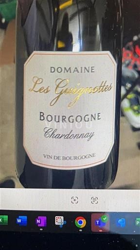 Vinos Blanc sec Domaine Les Guignottes 2022 Francia Borgoña AOC