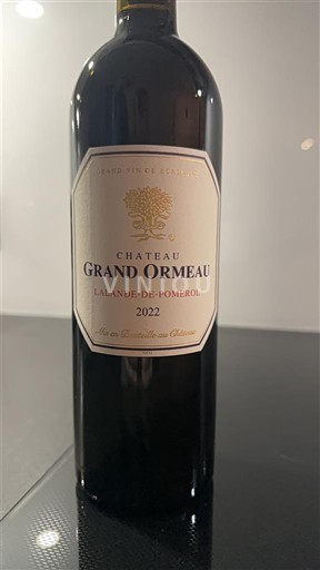 Bordeaux Lalande-de-pomerol Grand Ormeau 2022