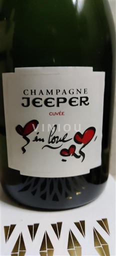 Champagne Jeeper In Love Icke årgångsbetecknad