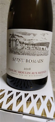 Bourgogne Saint-Romain Clos du Moulin Aux Moines 2018