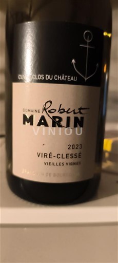 Bourgogne Viré-clessé Domaine Robert Marin Vieilles Vignes 2023