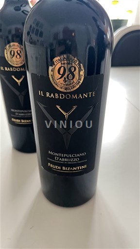 Abruci Montepulciano d'Abruzzo Feudi Bizantini Il Rabdomante Neleten.