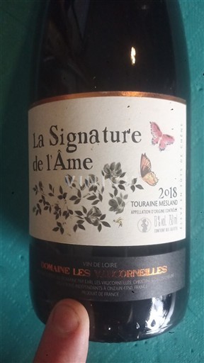 Thung lũng sông Loire Touraine-mesland Domaine Les Vaucorneilles La Signature de l'Âme 2018