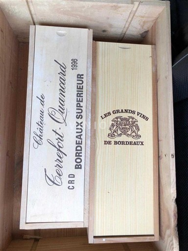 Bordeaux Bordeaux Supérieur Château Terrefort Quancard 1996