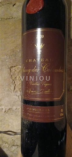 Langvedok Corbières Château Etang des Colombes Vieilles Vignes 2020