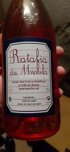 Sud-Ouest SCEA du Mioula Ratafia du Mioula Non Millésimé