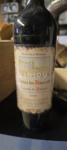 Bordéus Lalande-de-Pomerol Château S Biscarrats 2000