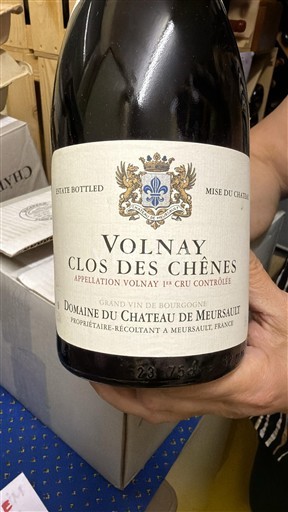 Borgonha Volnay Premier Cru Château Meursault Clos des Chênes 2003