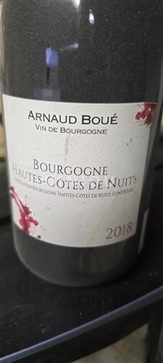 Burgundy Not Specified Arnaud Boué 2018