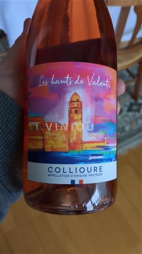 Roussillon Collioure Les hauts de Valenti Không niên vụ