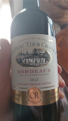Bordeaux Château Tour Chapoux 2022
