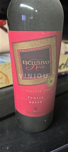 Puglia Không được chỉ định Giordano Esclusivo Rosso Etichetta Oro 2012