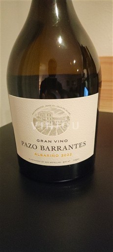 Galicia Rías Baixas Pazo Barrantes Gran Vino Albariño 2022