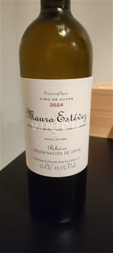 Galice O Ribeiro Mauro Estévez Vino de Autor 2024