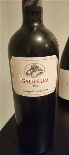 La Rioja Rioja Marqués de Cáceres Gaudium 2018
