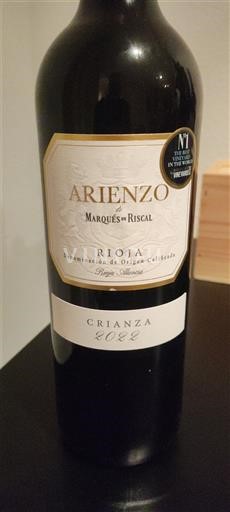 La Rioja Rioja Arienzo Marqués de Riscal Crianza 2022
