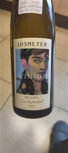 Alsace Riesling Josmeyer Le Kottabe 2023
