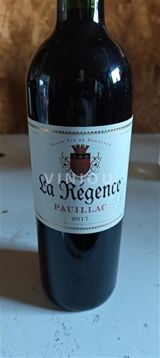 Bordeaux Pauillac La Régence 2017