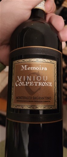 Умбрія Монтевалько Сагрантіно Colpetrone Memoira 2016