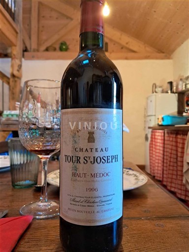 Bordeaux Haut-Médoc Château Tour St Joseph 1996
