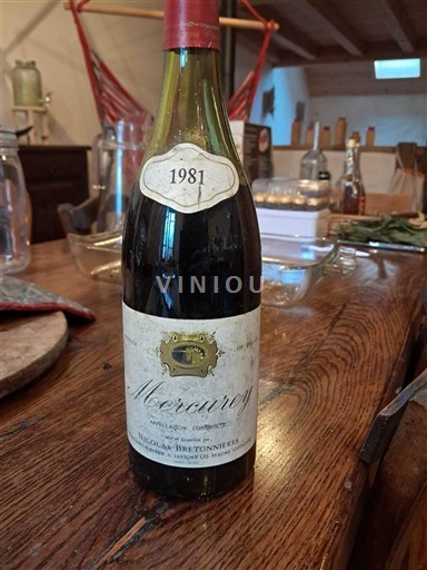 Borgogna Mercurey Nicolas Bretonnière 1981