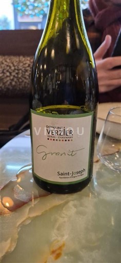 Rhônedalen Saint-Joseph Domaine Verzier Granit 2023