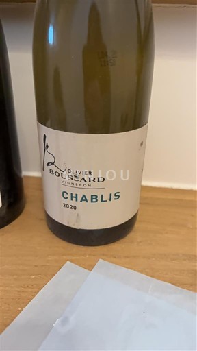 Bourgogne Chablis Olivier Boussard 2020
