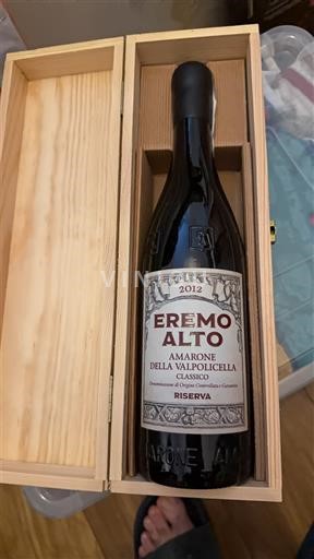 Vêneto Não especificado Eremo Alto Riserva 2012
