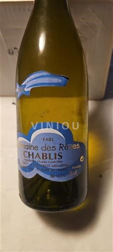 Vin Blanc sec Domaine S Rêves 2012 France Bourgogne Chablis AOC