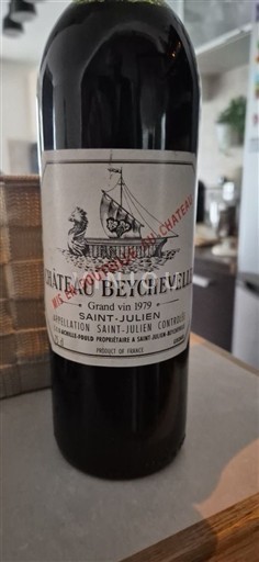 Bordeaux Saint-Julien Grand Cru Château Beychevelle 1979