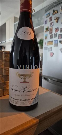 Víno Rouge sec Domaine Gros Frère et Sœur 2018 Francie Burgundsko Vosne-romanée AOC