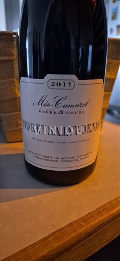 Bourgogne Morey-saint-denis Méo-Camuzet 2017