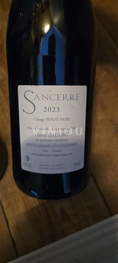 Loirevallei Sancerre Hervé Baudry 2023