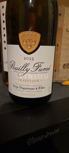 Viner Blanc sec Tradition Serge Dagueneau & Filles 2023 Frankrike Loiredalen Pouilly-fumé AOC