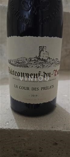 Rhônevallei Châteauneuf-du-Pape Château Châteauneuf-du-Pape La Cour des Prélats 2019