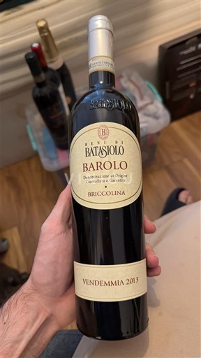 Piedmont Wines Barolo Beni di Batasiolo Briccolina 2013