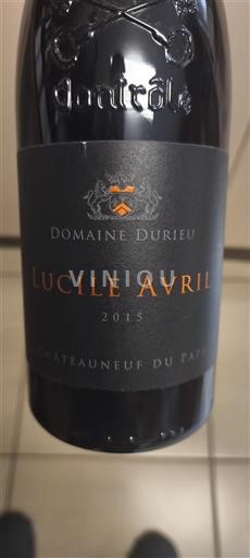 Rhônevallei Châteauneuf-du-Pape Domaine Rieu Lucile Avril 2015