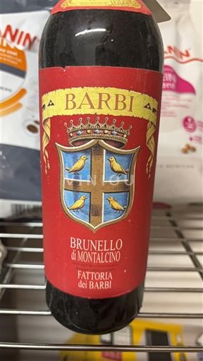 Tuscan Wines Brunello di Montalcino Fattoria dei Barbi 1997